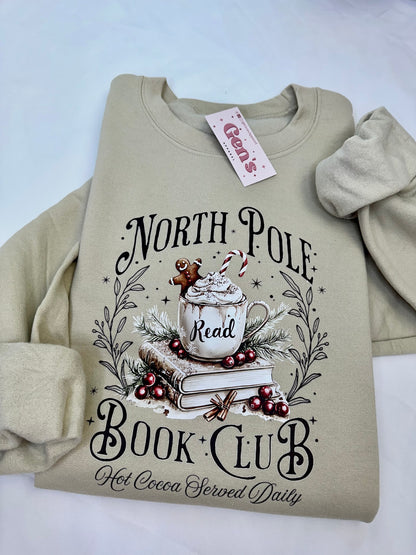 North Pole Book Club Sweatshirt