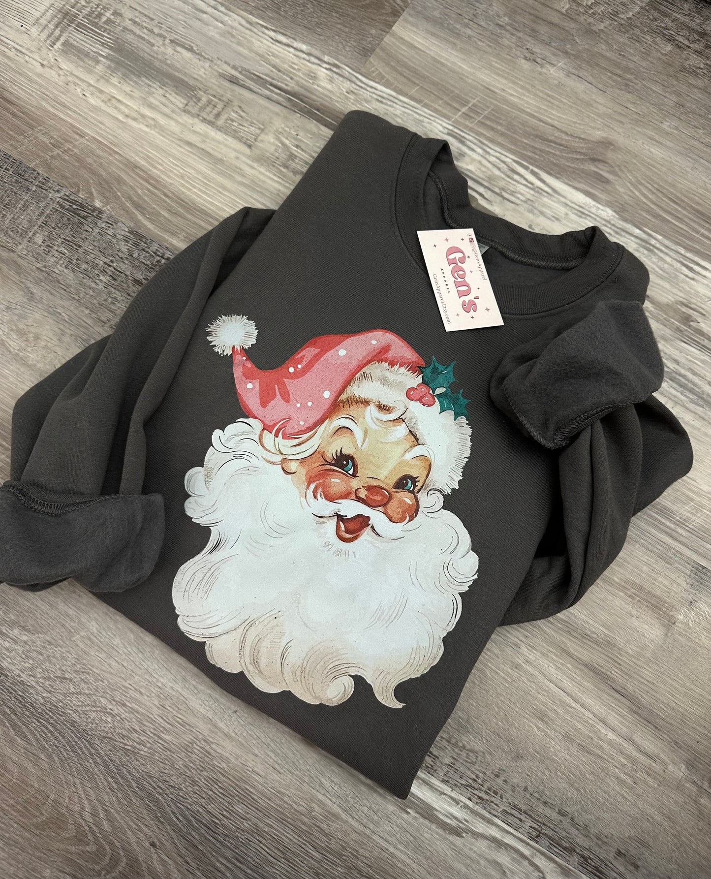 Vintage Santa Sweatshirt