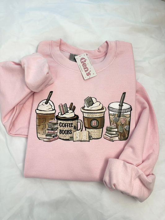 Coffee & Books Sweatshirt