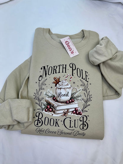 North Pole Book Club Sweatshirt