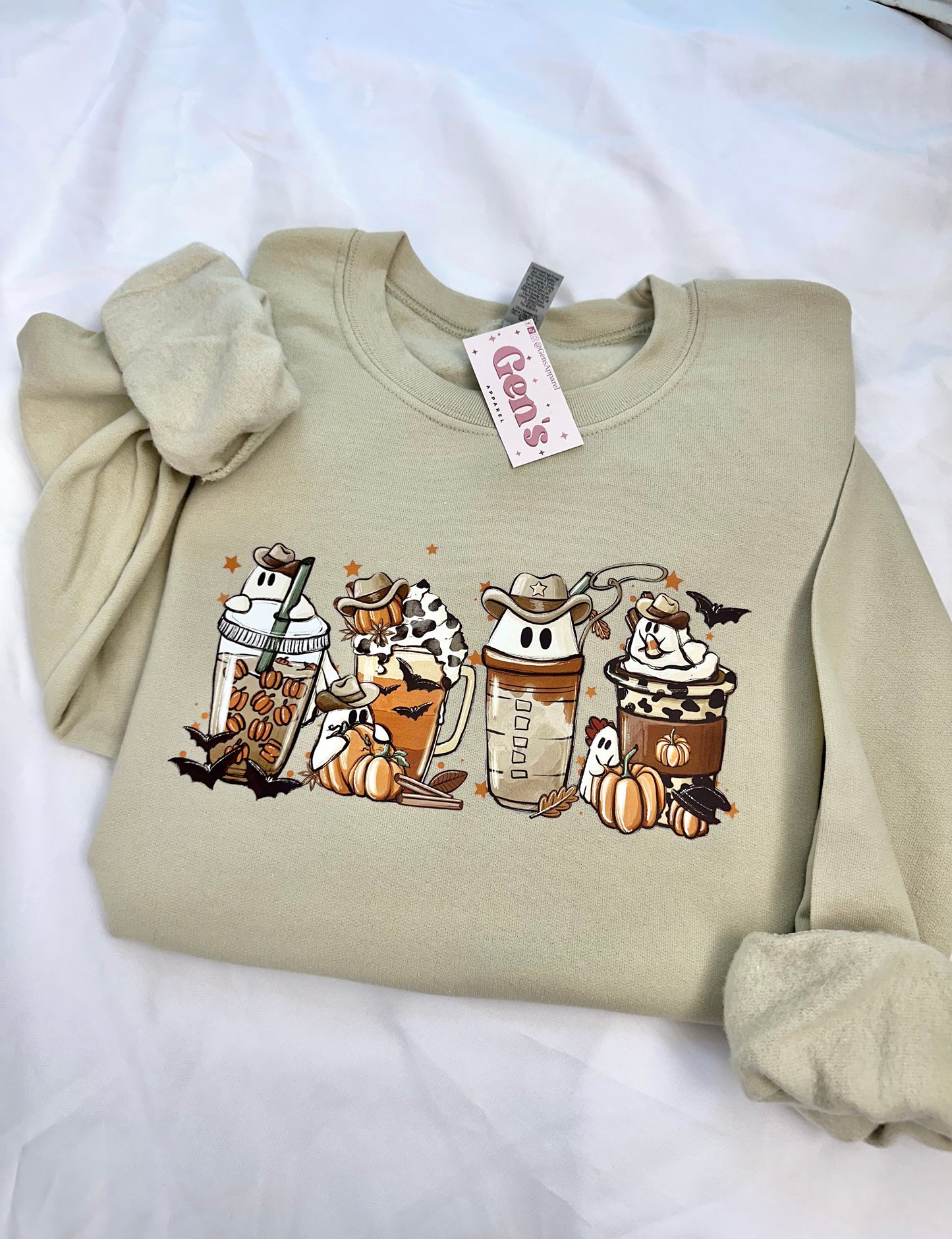 Western Latte Sweatshirt