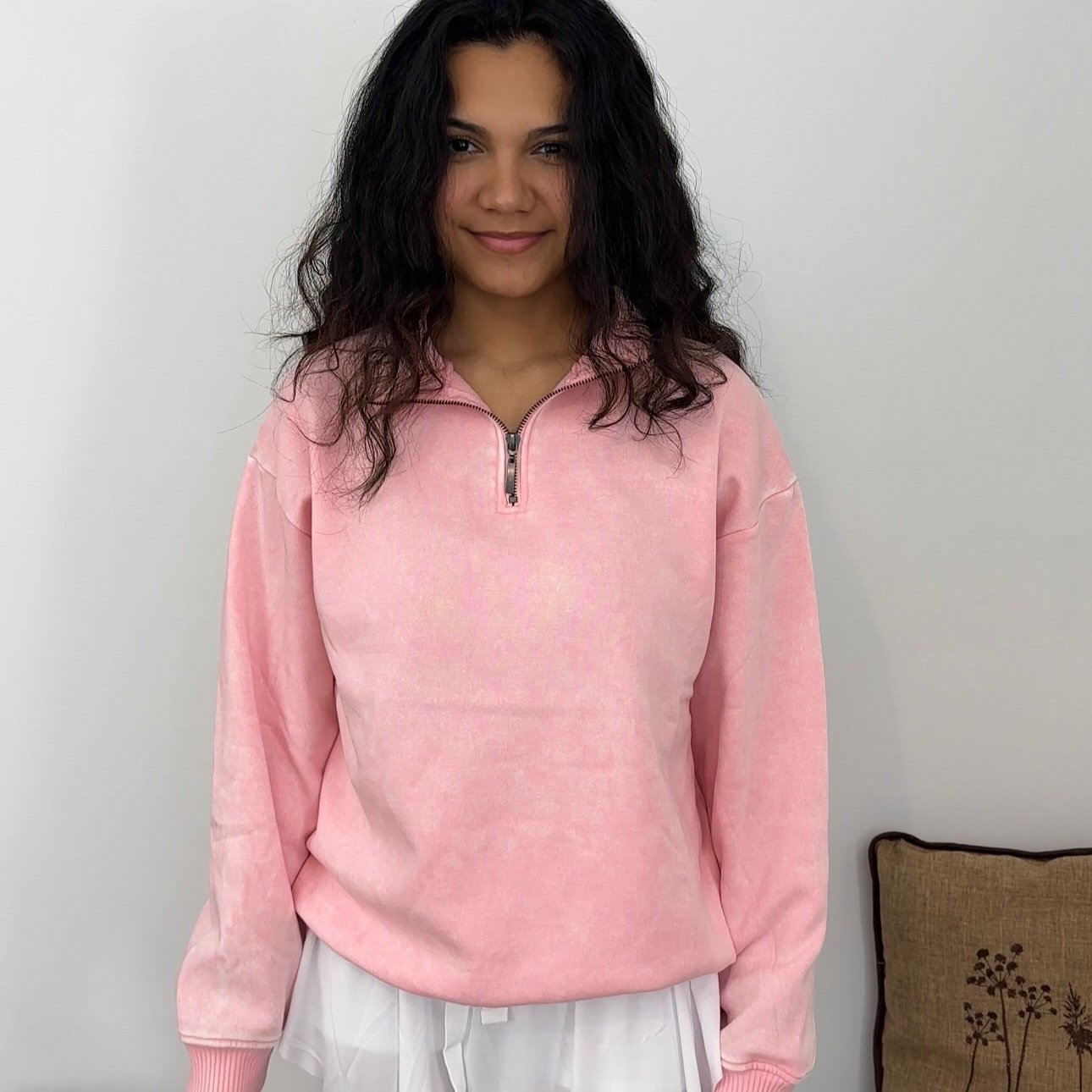 Cotton Candy Wash Pullover