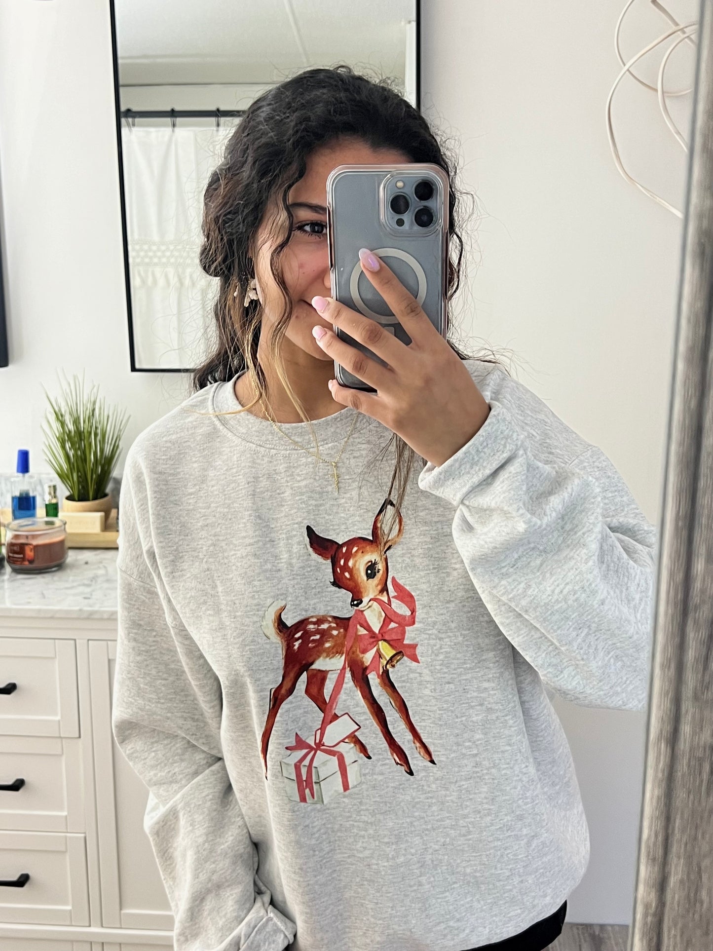 Vintage Reindeer Sweatshirt