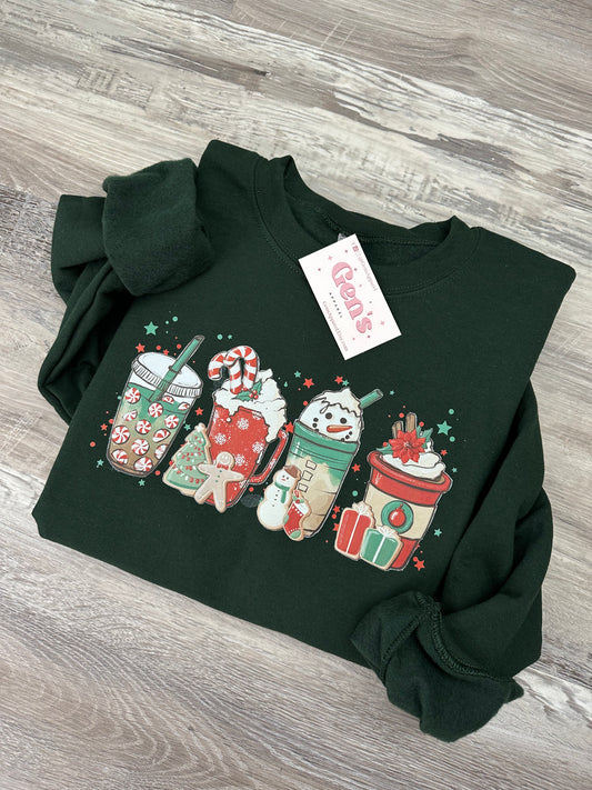 Christmas Coffee Sweatshirt