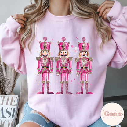 Pink Nutcracker Sweatshirt