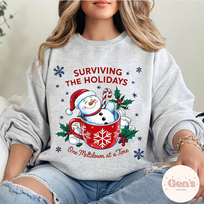 Surviving The Holidays Sweatshirt