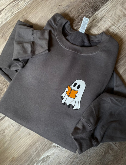 Ghost Book Sweatshirt