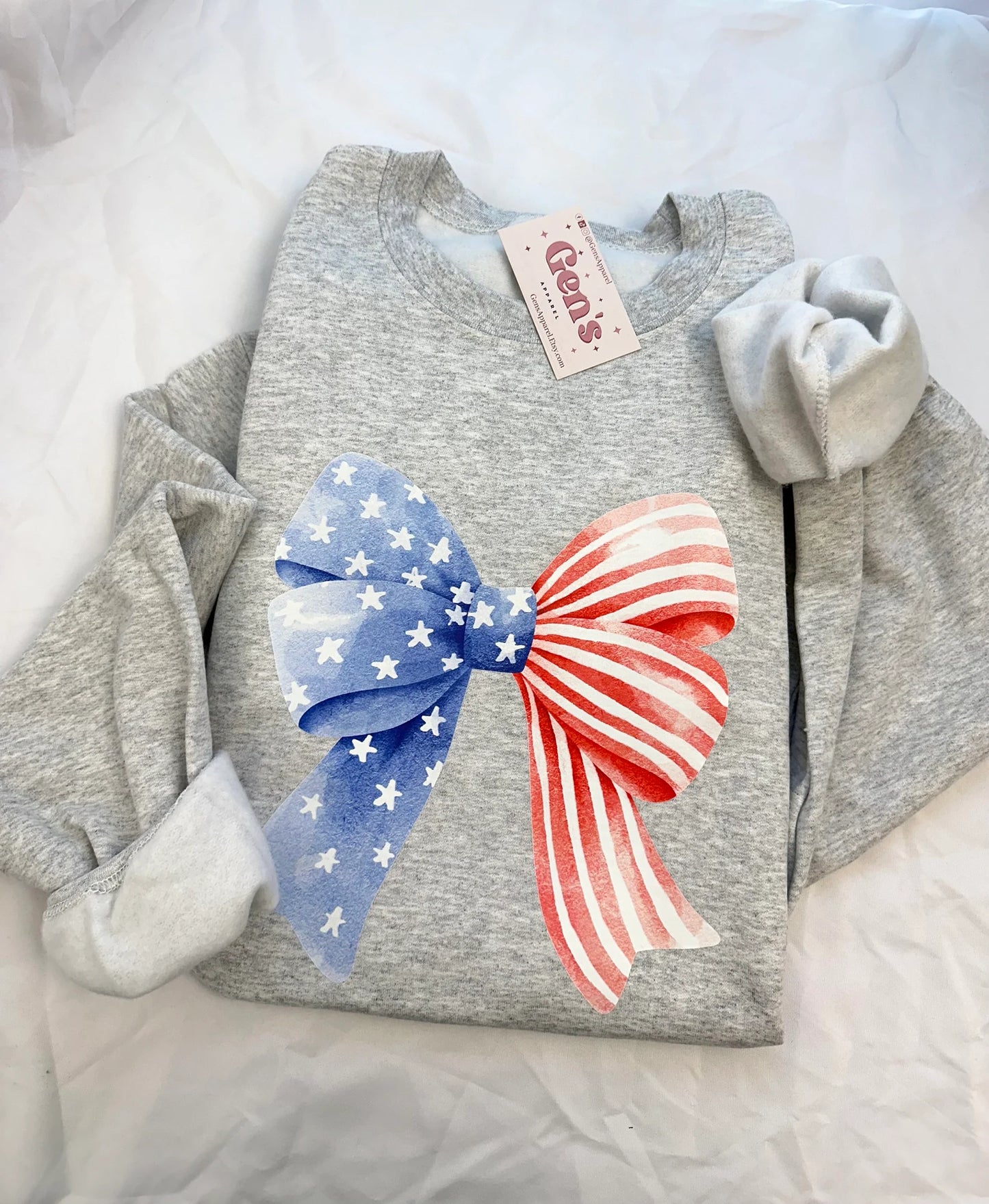 Coquette USA Bow Sweatshirt