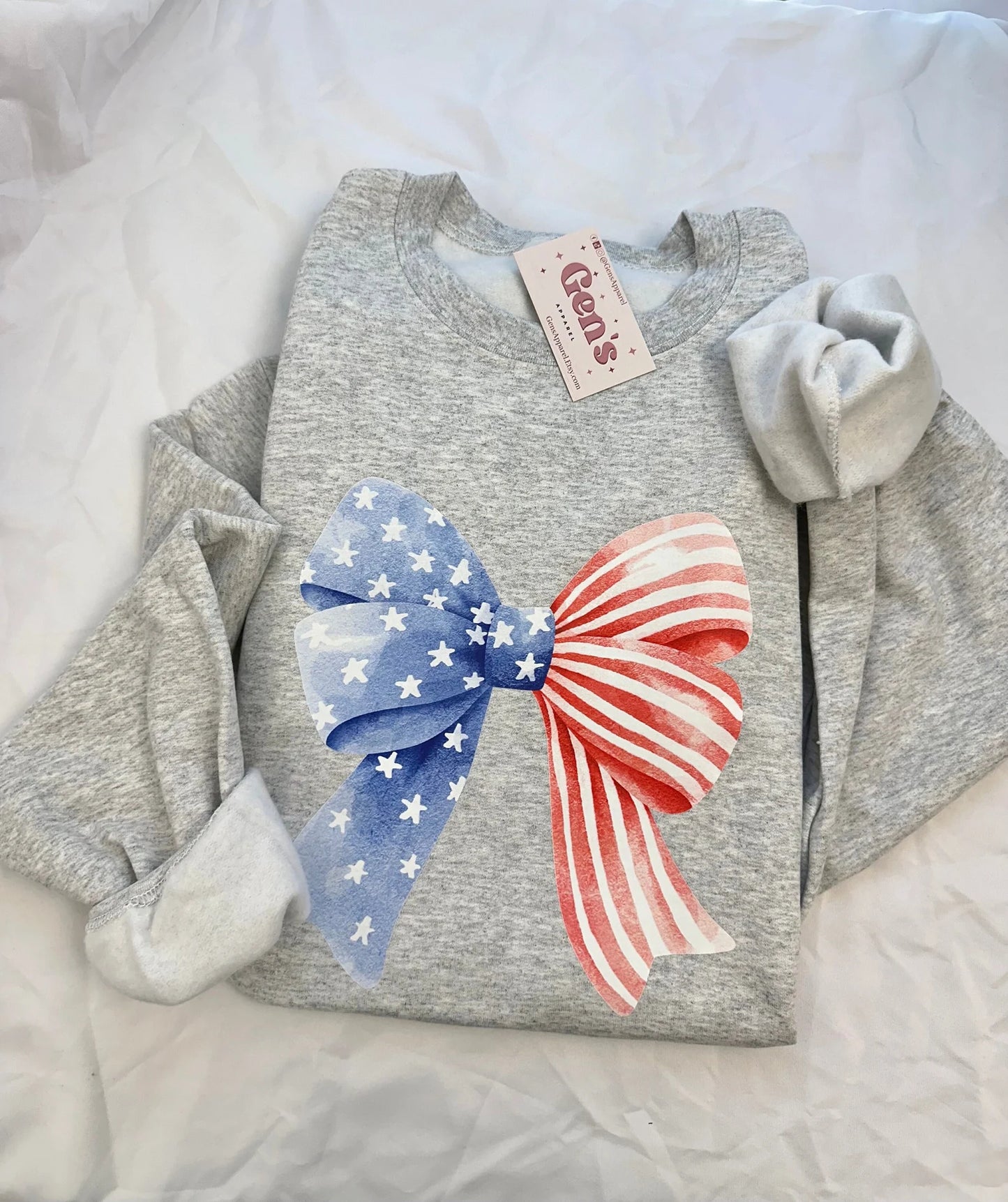 Coquette USA Bow Sweatshirt